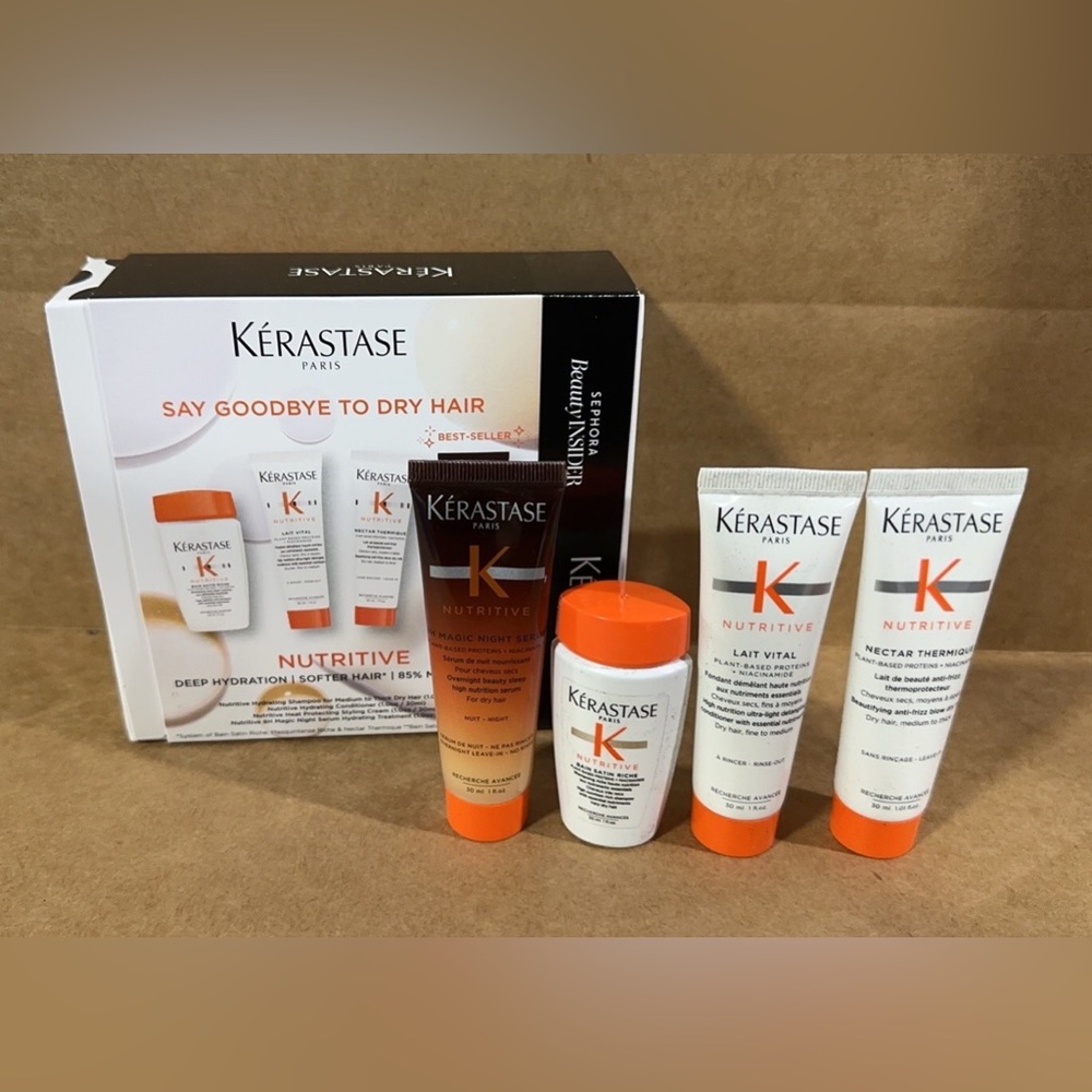 Kérastase Paris Nutritive Hair Care Set - Best Seller - Travel Si…